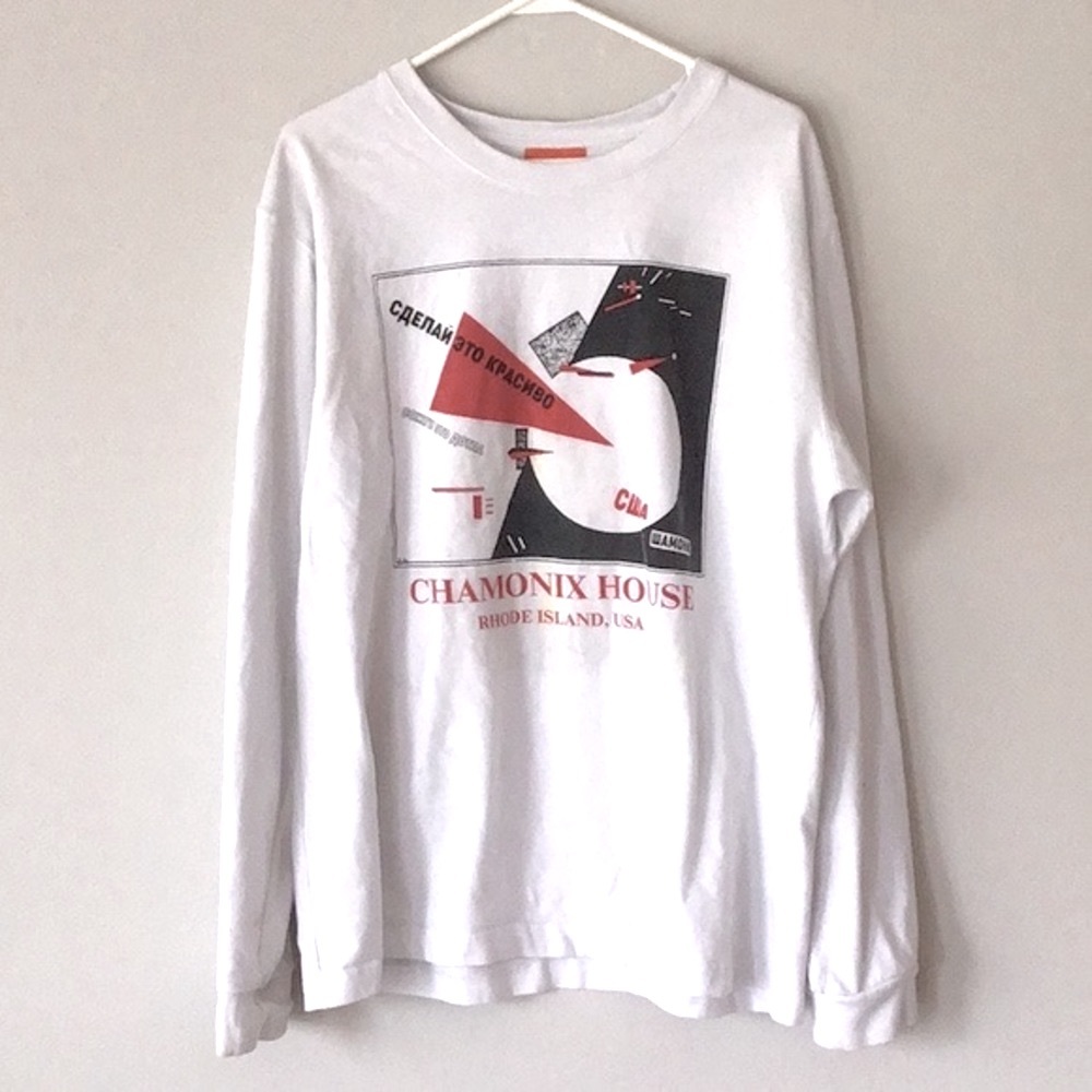 Chamonix House White Heavyweight Longsleeve Shirt